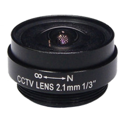Mount Fixed 2.1mm F1.6 CCTV Lens for Box Camera