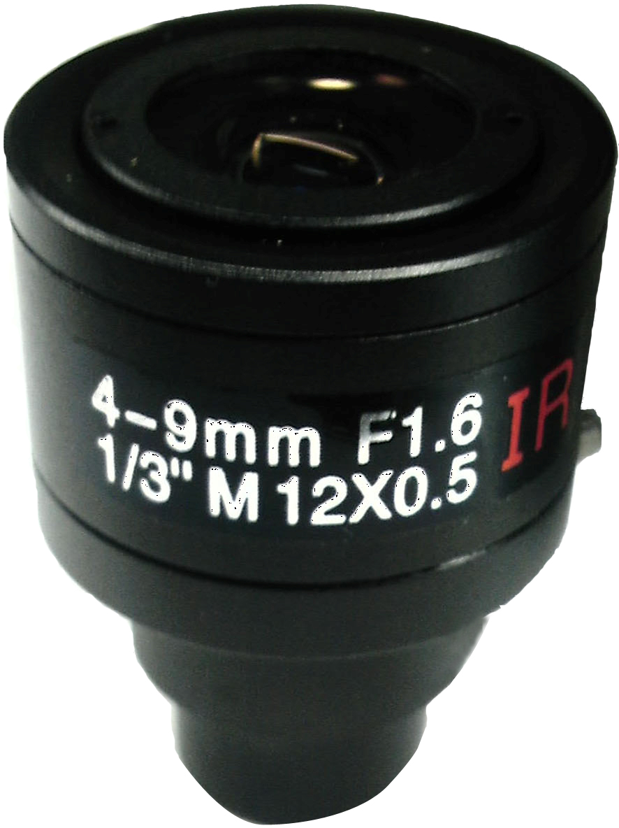 4-9mm Manual zoom F1.6 Straight Insert Single Trigger Lens