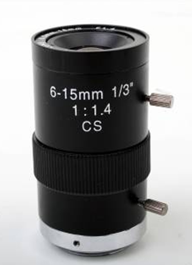 High Quality 6-15mm Auto Focus Aperture CCTV Camera Lens