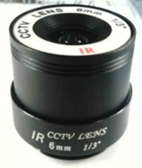 F1.6 6mm Focus Mega Pixels Lens for CCTV Video Security
