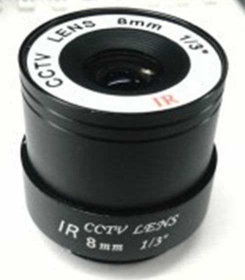 F1.6 8mm CCTV Lens for Security Camera