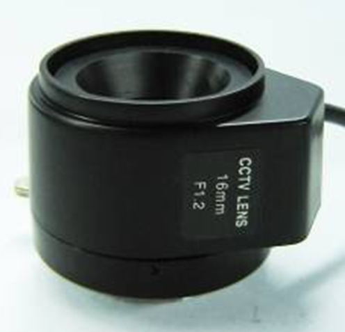 16mm F1.2 Auto Iris CS Aperture Camera DC Lens