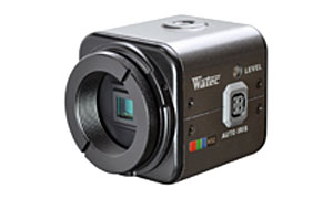 Watec WAT-600CX Coaxial Cable 1/3 CCD High-Sensitivity Color Camera