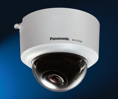 Panasonic WV-CF504 Super Dynamic 5 real Day/night dome camera with ABS i-VMD ABF