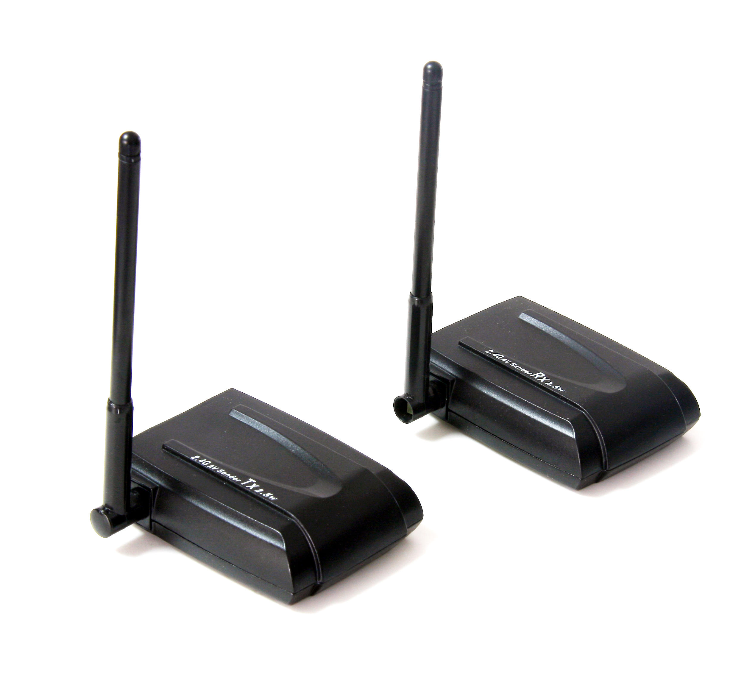 BADA 2.4GHz 2.5W 6-CH Stereo Wireless Audio/Video AV Transmitter & Receiver Kit